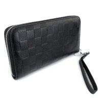 Шкіряний портмоне для чоловіків зі шкіри JZ NS-K001-1 чорний