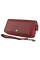 Жіночий шкіряний гаманець клатч на дві блискавки ST Leather (ST238-2) 98422 Бордовий