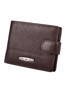 Мужской кожаный кошелек маленький Tailian (T150) 98592 Светло-коричневый