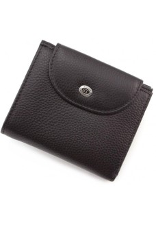Шкіряний гаманець ST Leather (ST410) 98471 Чорний
