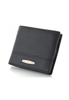 Чоловічий шкіряний гаманець Tailian (T116) 98584 Чорний