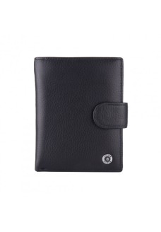 Чоловічий шкіряний гаманець Boston (B4-022) 98159 Чорний