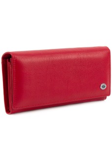 Женский кошелек кожаный ST Leather (ST150-1) 98367 Красный