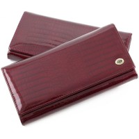 Женский кошелек кожаный ST Leather (S6001A) 98257 Бордовый