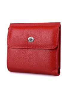 Женский кожаный кошелек ST Leather (ST209) 98411 Красный