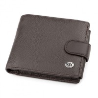 Мужской кошелек натуральная кожа ST Leather (ST102) 98301 Коричневый