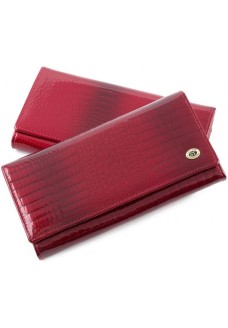 Жіночий гаманець шкіряний ST Leather (S6001A) 98258 Червоний