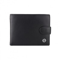 Чоловічий шкіряний гаманець Boston (B4-021) 98157 Чорний