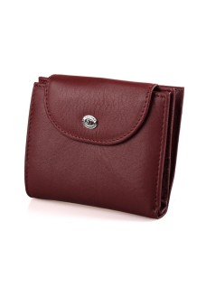 Жіночий шкіряний гаманець ST Leather (ST410) 98466 Бордовий