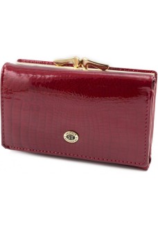 Жіночий шкіряний гаманець ST Leather (S1201A) 98210 Червоний