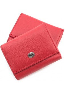 Женский кожаный кошелек ST Leather (ST440) 98521 Красный