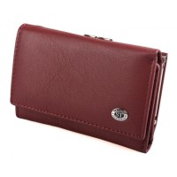 Женский кожаный кошелек складной ST Leather (ST617) 98555 Бордовый