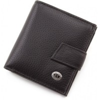 Маленький кошелек из натуральной кожи ST Leather (ST430) 98512 Черный