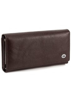 Жіночий гаманець киз шкіри ST Leather (ST246) 98429 Коричневий