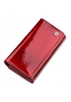Гаманець жіночий шкіряний ST Leather (S9001A) 98279 Червоний насичений