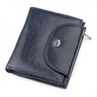 Гаманець з натуральної шкіри ST Leather (ST410) 98467 Синій