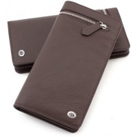 Мужской кожаный кошелек ST Leather (ST291) 98433 Коричневый