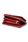 Женский кожаный кошелек клатч на молнии с визитницей ST Leather (S7001A) 98273 Красный