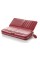 Женский кожаный кошелек клатч на молнии Boston (B202) 98124 Красный насыщенный