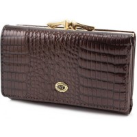 Жіночий гаманець шкіряний ST Leather (S1201A) 98213 Коричневий