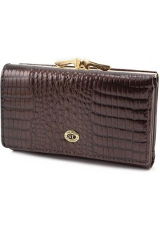Жіночий гаманець шкіряний ST Leather (S1201A) 98213 Коричневий