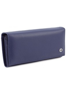 Жіночий гаманець зі шкіри ST Leather (ST150-1) 98365 Синій