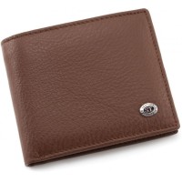 Мужской кошелек натуральная кожа ST Leather (ST-3) 98439 Коричневый