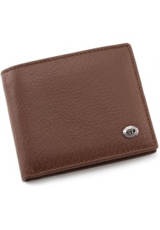 Мужской кошелек натуральная кожа ST Leather (ST-3) 98439 Коричневый