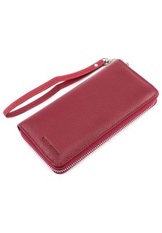 Современный модный кошелек для девушек из кожи Marco Coverna MC-7002-4 (JZ6681) бордовый