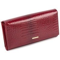 Лаковий гаманець для дівчат зі шкіри Marco Coverna MC-403-2480-2 (JZ6583) червоний