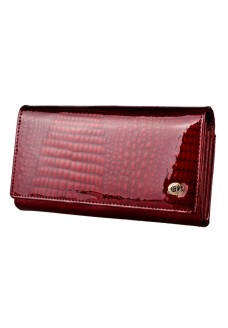 Женский кожаный кошелек с визитницей ST Leather (S9001A) 98284 Бордовый