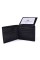 Чоловічий шкіряний гаманець на магніті ST Leather (ST-4) 98451 Чорний