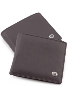Чоловічий шкіряний гаманець ST Leather (ST159) 98395 Коричневий