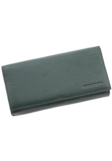 Оригінальний жіночий шкіряний гаманець Marco Coverna MC-2060-7 (JZ6667) зелений