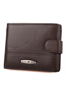 Мужской кожаный кошелек правник Tailian (T151) 98600 Светло-коричневый