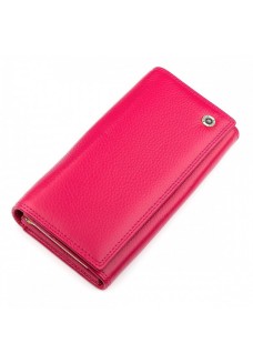 Жіночий шкіряний гаманець Boston (S6001B) 98260 Рожевий