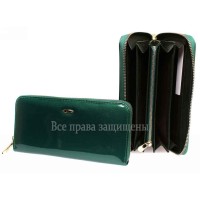 Гаманець жіночий на замку зелений