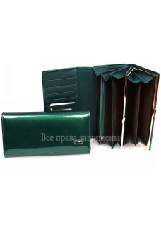 Стильний жіночий гаманець зеленого кольору