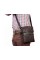 Класична чоловіча сумка через плече коричневого кольору