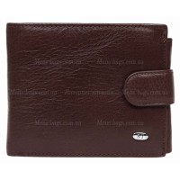 Матове чоловіче портмоне на кнопці