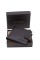 Классическое мужское портмоне с тремя отделениями для купюр 11,5х9,5 Marco Coverna BK010-802 (18398) чёрный