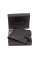 Классическое мужское портмоне с тремя отделениями для купюр 11,5х9,5 Marco Coverna BK010-802 (18398) чёрный