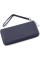 Вместительный кожаный кошелек на молнии 20х10 Marco Coverna 77006-5(18029) синий