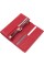 Жіночий гаманець із натуральної шкіри з фіксацією на клапан із магнітами 18,5х9 Marco Coverna MA150-1-Red(17977) червоний