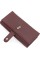 Женский кошелек из натуральной кожи на два отделения 18,5х9 Marco Coverna MA246-Wine-Red(17979) бордовый