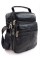 Кожаная сумка-мессенджер мужская с ручкой JZ AN-113 19x24x9-12 Черная