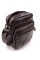 Компактная кожаная сумка мужская JZ AN-206 16,5x21x7-8 Коричневый