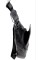 Сумка-слінг шкіряна крос боді JZ AN-8004 16x32x6-8 Чорна