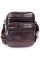 Классическая кожаная мужская сумка JZ AN-01-2, коричневая