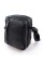 Качественная мужская сумка из кожи с ремнем 19х24х10-12 SN-B23S   черная